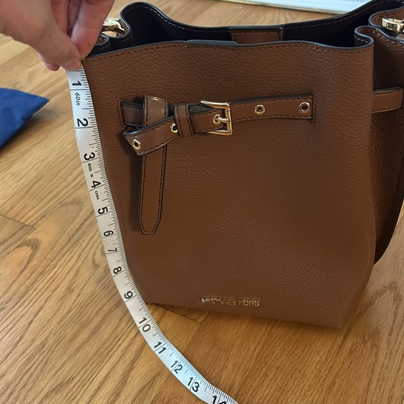 Michael Kors Brown Leather Bucket Bag - Picture 6 of 6
